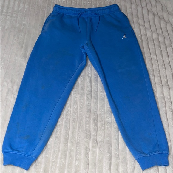 Jordan Brooklyn Fleece Jogger in Blue | Size Medium - Picture 1 of 16